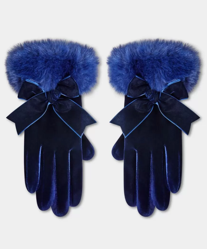 Gifts<Joe Browns After Dark Faux Fur Trim Gloves