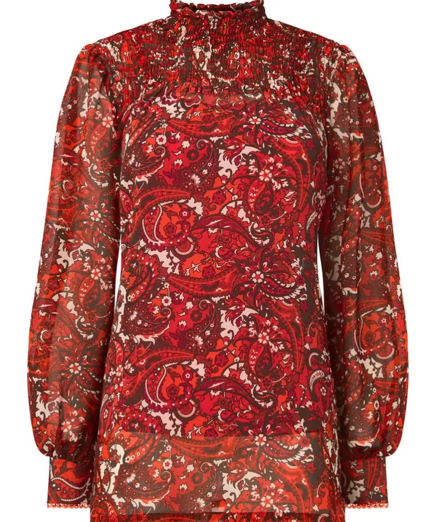 Tops& Tunics & Shirts<Joe Browns Autumn Vibes Paisley Top