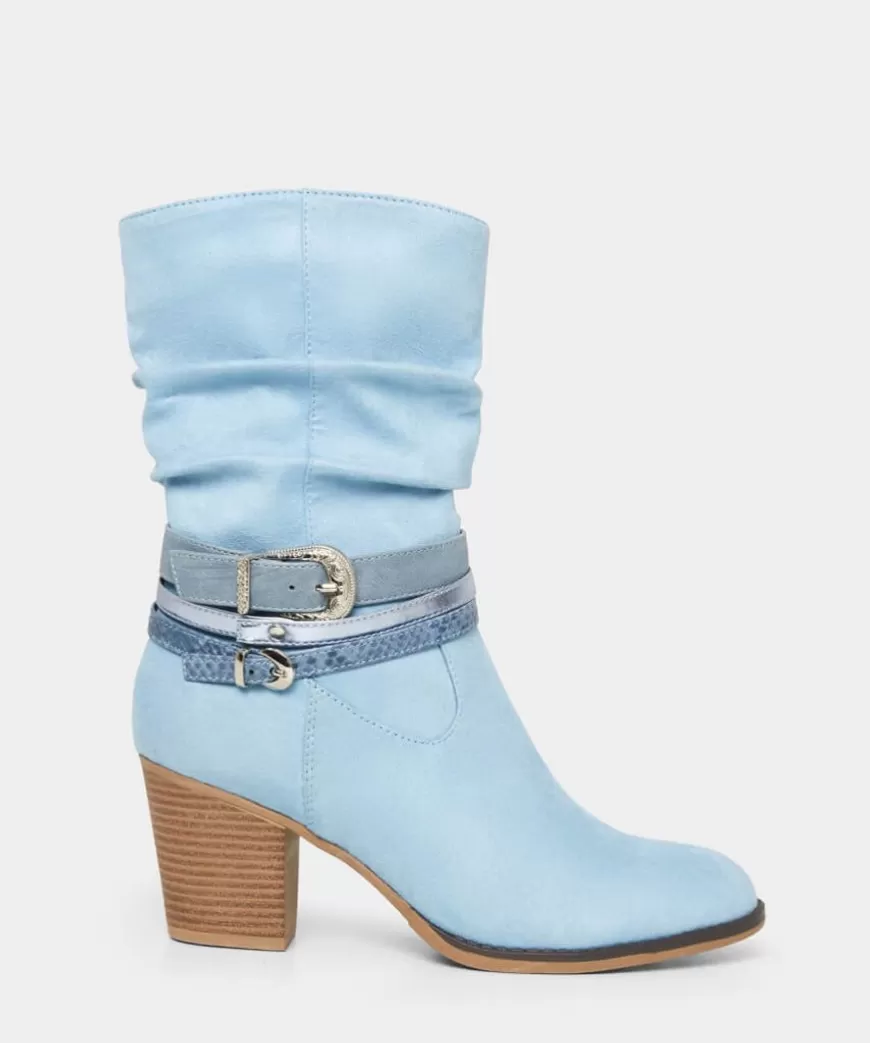 Boots & Shoes<Joe Browns Bayou Blue Slouchy Boots