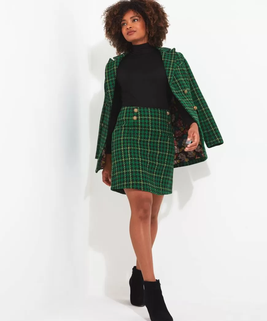 Skirts<Joe Browns Beautifully Bold Check Skirt