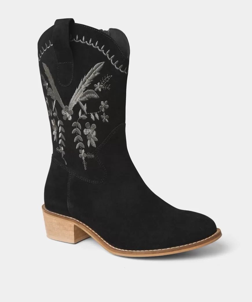 Boots & Shoes<Joe Browns Belvedere Embroidered Suede Boots