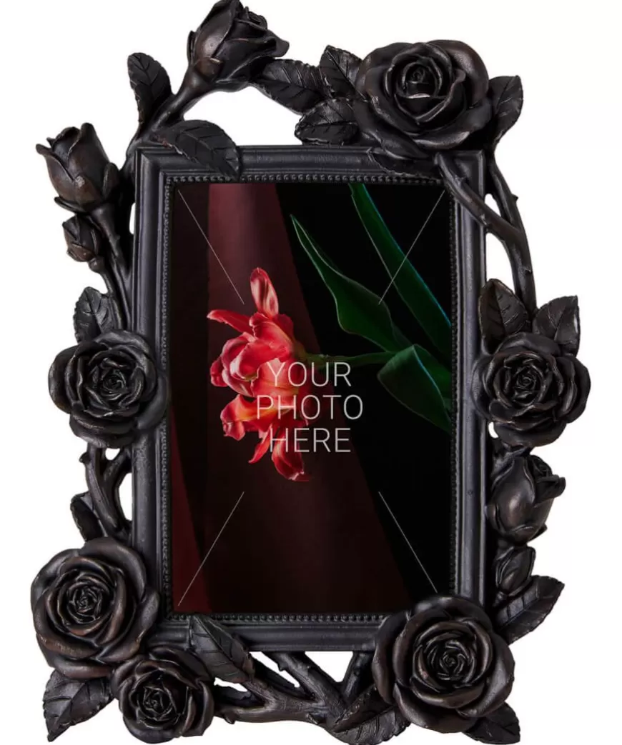 Home Accessories<Joe Browns Black Rose Photo Frame