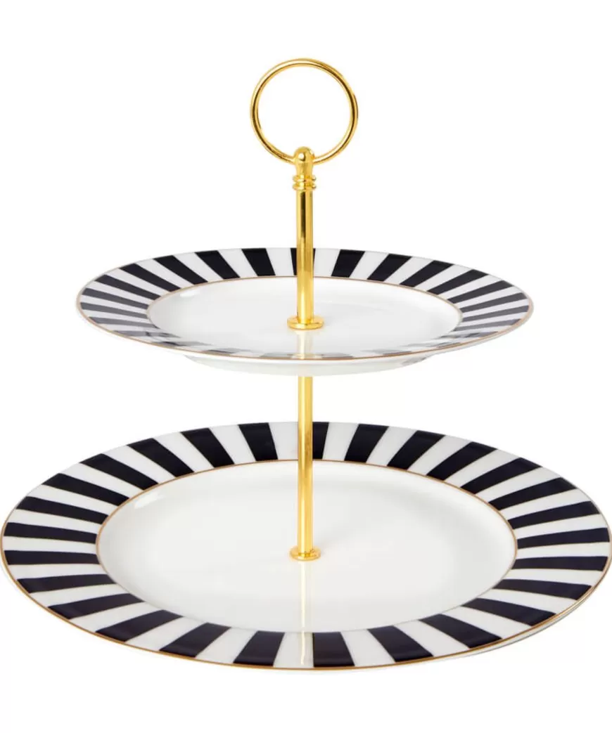 Tableware & Dining<Joe Browns Bombay Duck Sophisticated Stripe Cake Stand