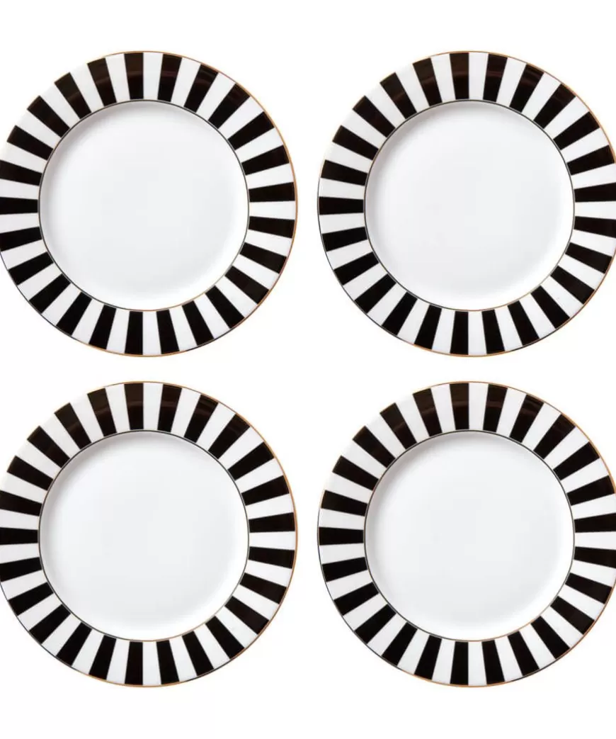 Tableware & Dining<Joe Browns Bombay Duck Sophisticated Stripe Tea Plates