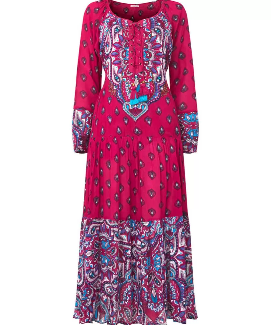 Dresses<Joe Browns Brilliantly Boho Beaded Dress