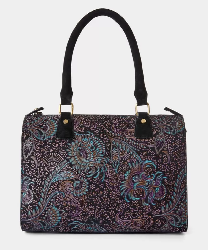 Handbags & Purses<Joe Browns Carmen Print Suede Weekender Bag