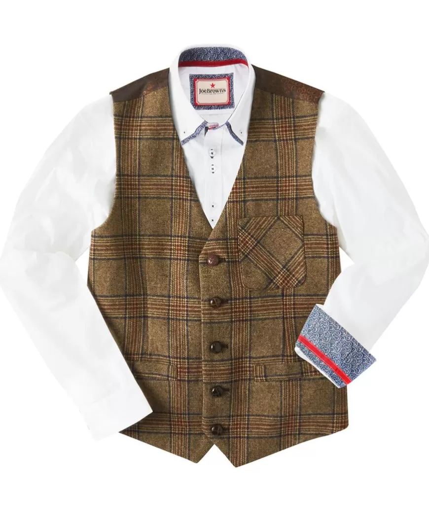 Coats & Jackets<Joe Browns Charming Check Waistcoat