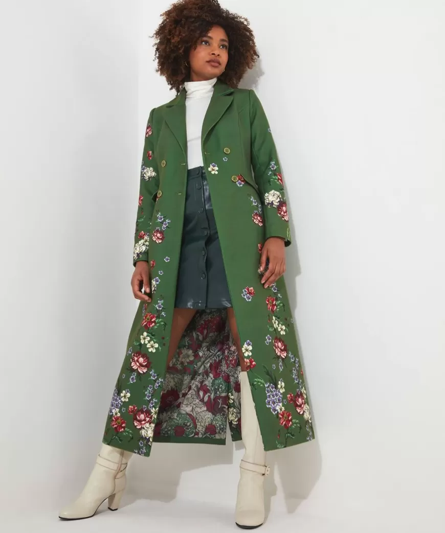 Coats & Jackets<Joe Browns Elegantly Floral Coat