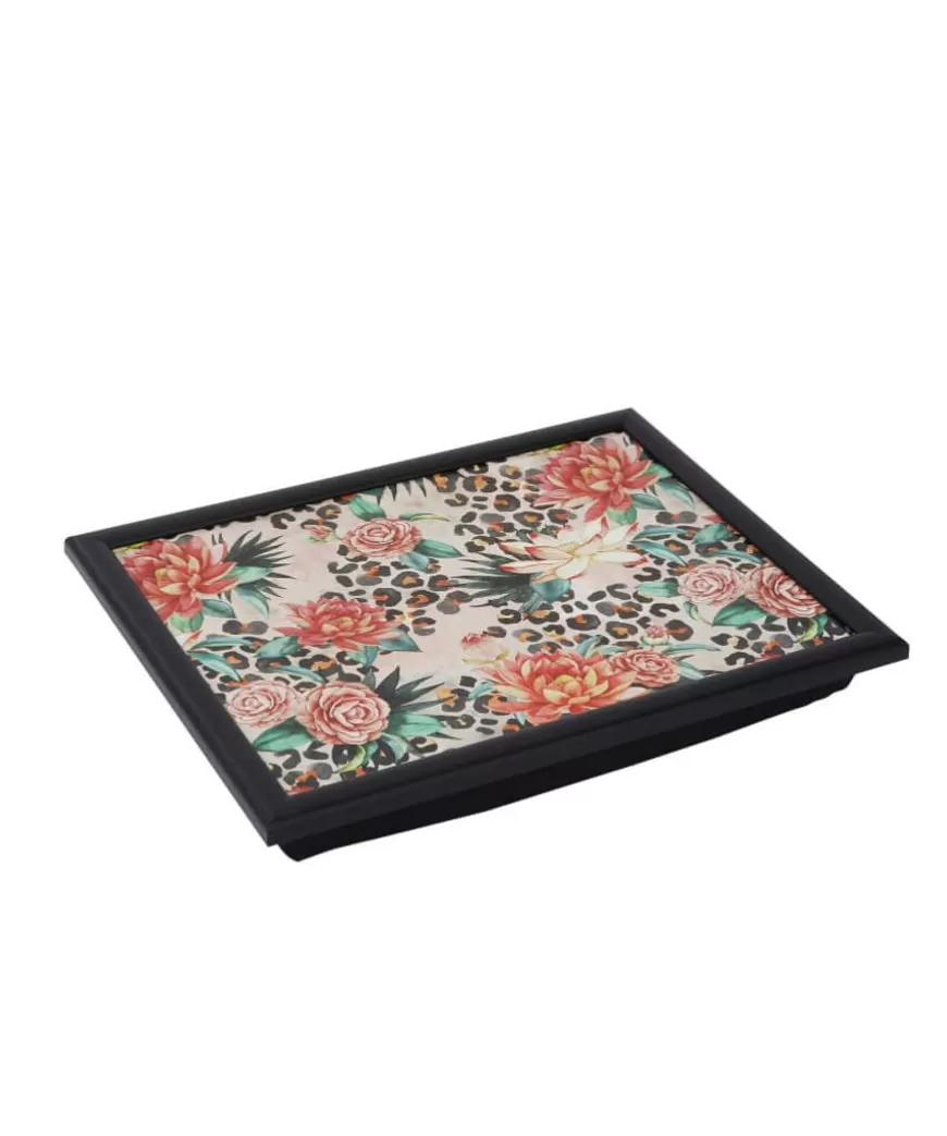 Nature Decor<Joe Browns Fabulous Zebra Floral Lap Tray