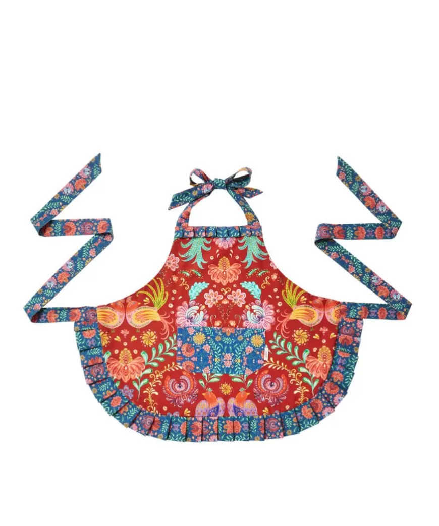 Tableware & Dining<Joe Browns Folk Floral Frill Trim Apron