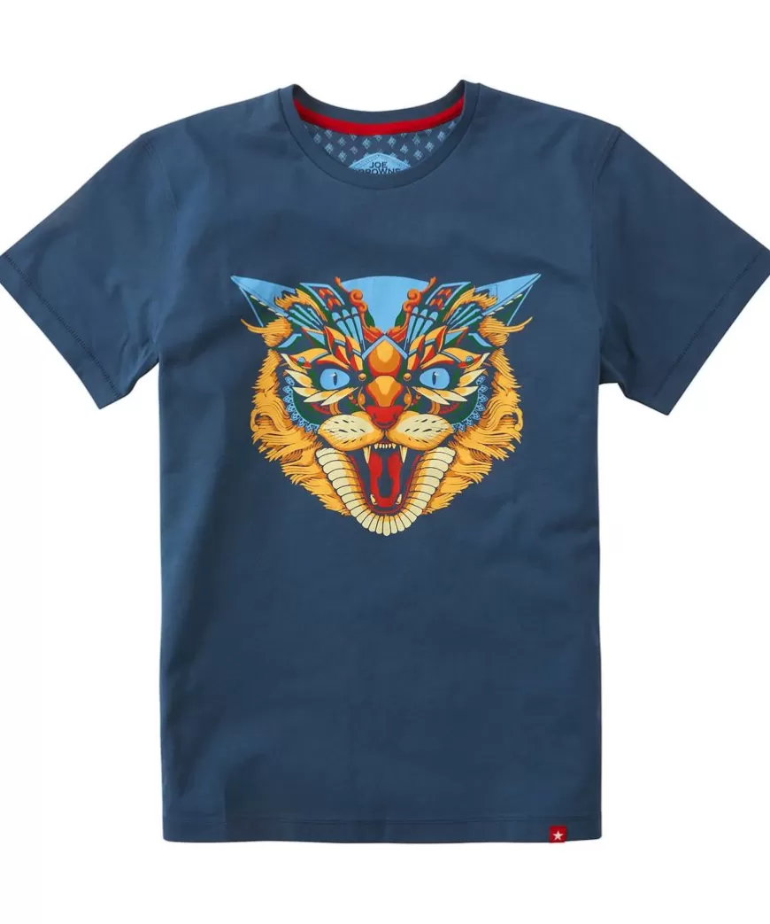 T-Shirts & Tops<Joe Browns Geo Wildcat Tee