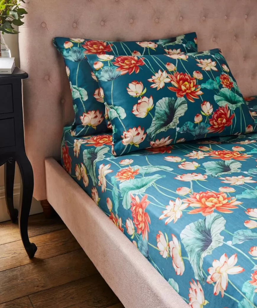 Nature Decor<Joe Browns Lush Lotus Printed Floral Bedding