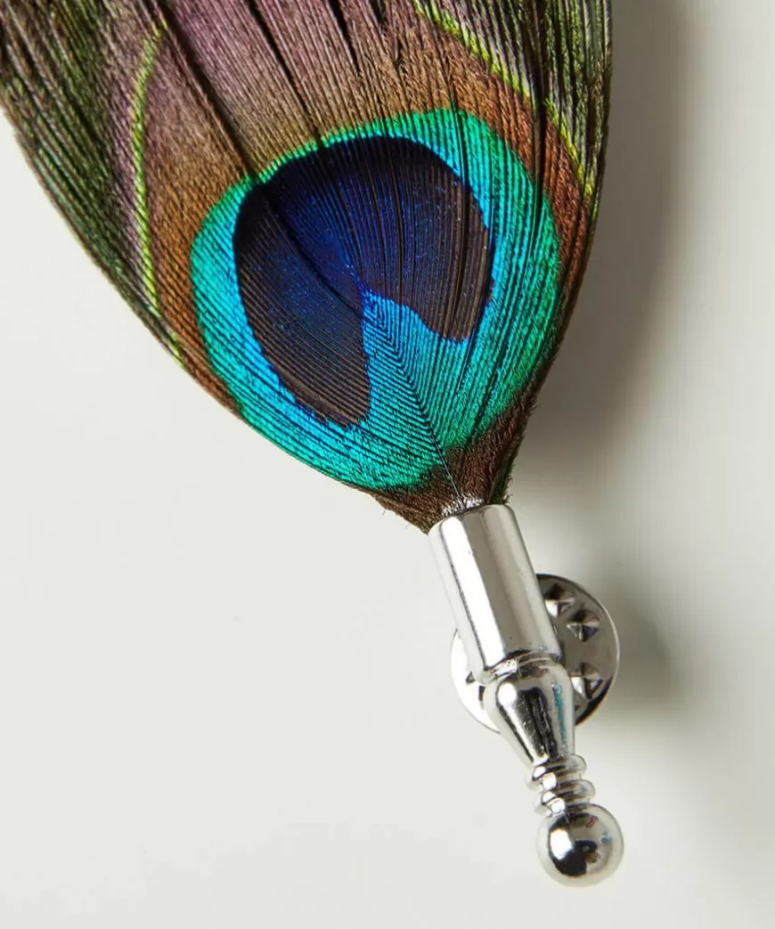 Accessories & Jewellery<Joe Browns Luxury Peacock Feather Pin