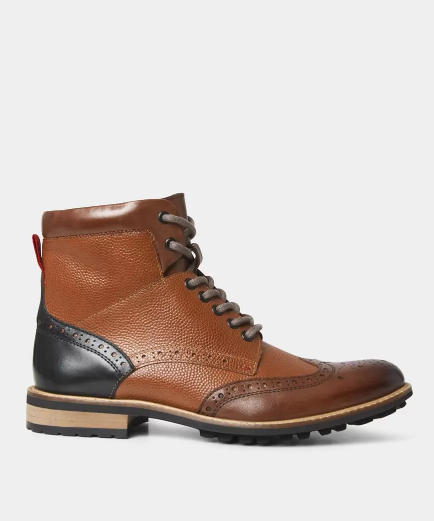 Boots& Shoes & Trainers<Joe Browns Mix Up Premium Leather Boots