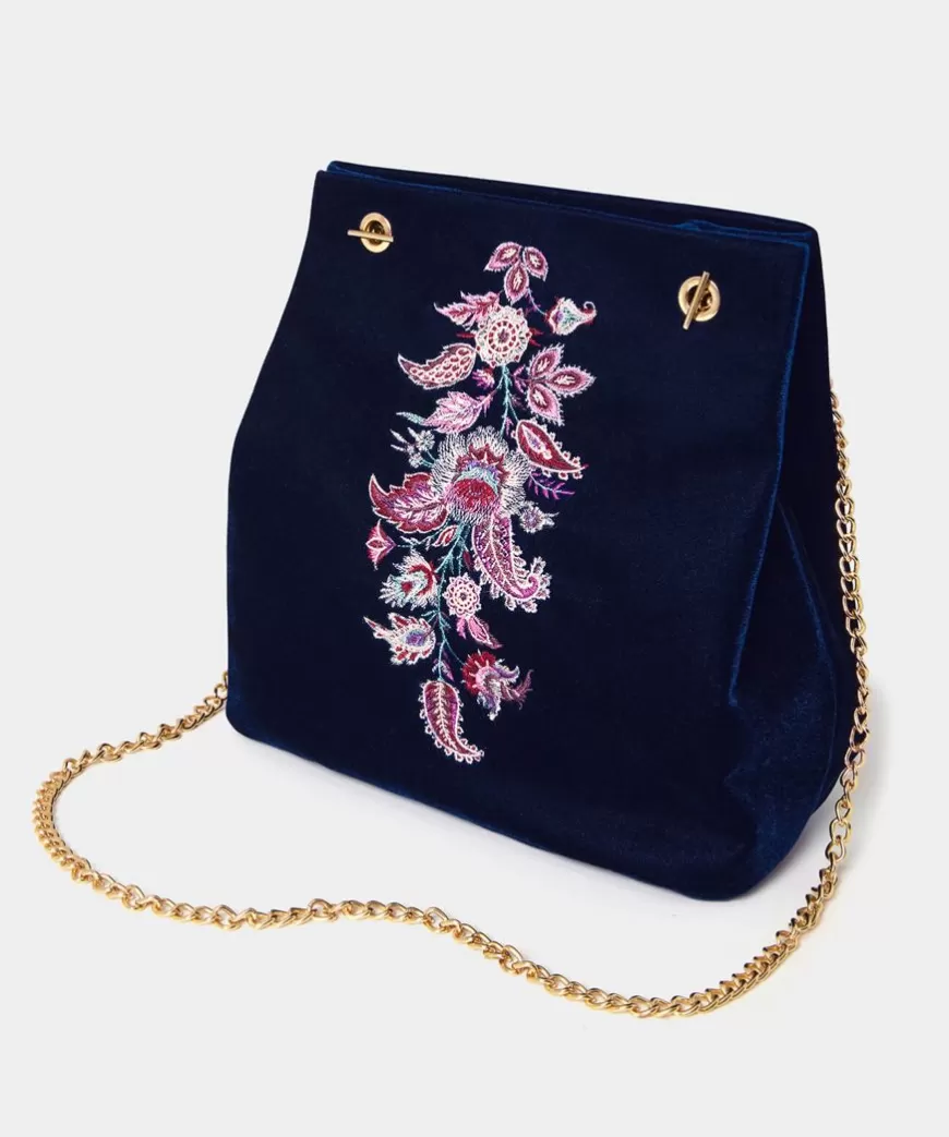 Handbags & Purses<Joe Browns Opulence Embroidered Velvet Bag