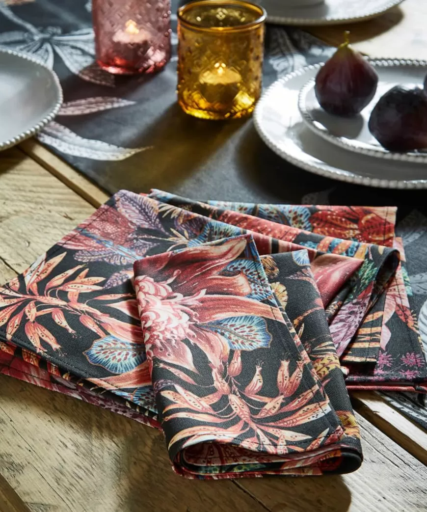 Tableware & Dining<Joe Browns Pack Of 4 Fantastically Floral Cotton Napkins