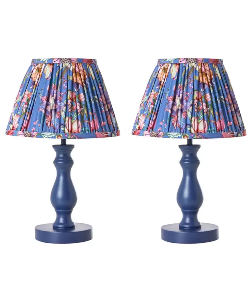 Lighting & Lamps<Joe Browns Pair Of Nouveau Printed Bedside Lamps