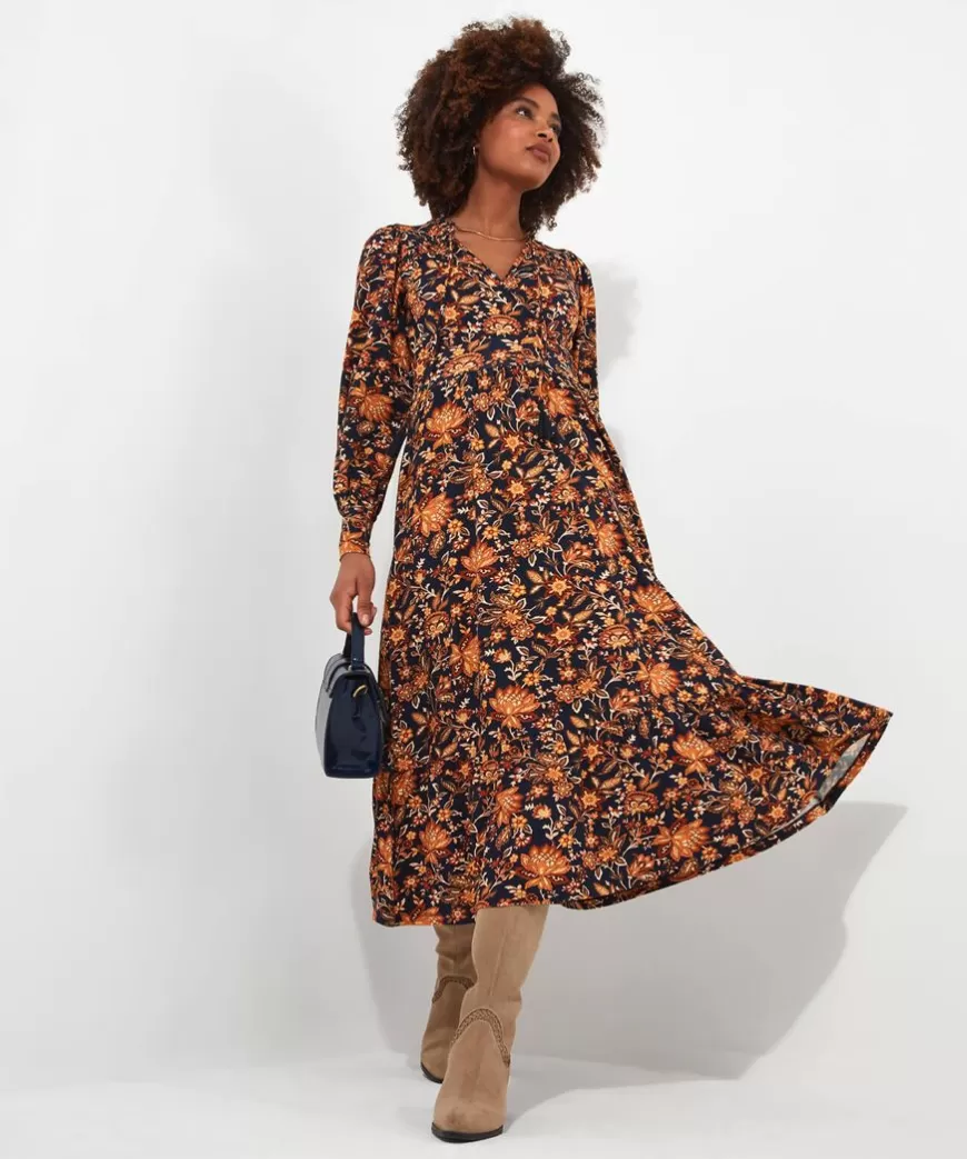 Dresses<Joe Browns Rich Floral Jersey Dress