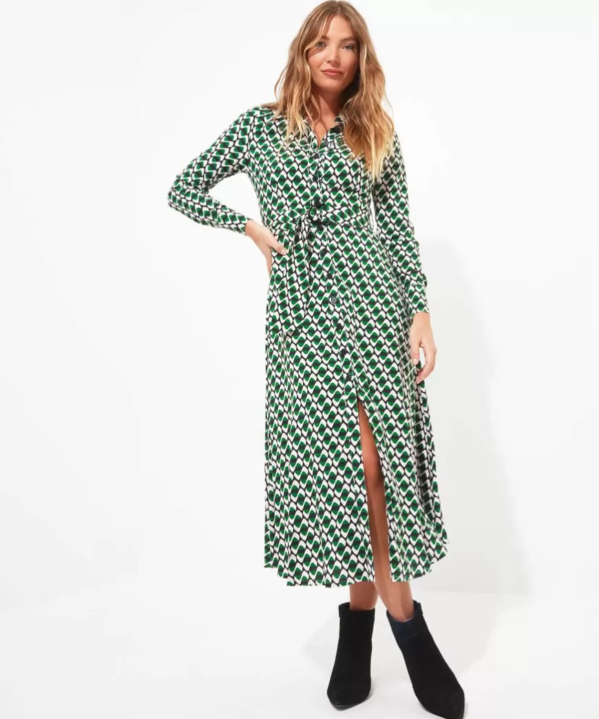 Dresses<Joe Browns Rita Geo Print Shirt Dress