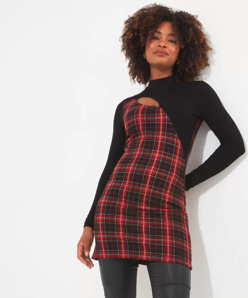 Dresses<Joe Browns Rock Check Tunic