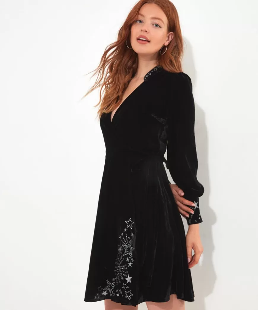 Dresses<Joe Browns Starlight Velvet Dress