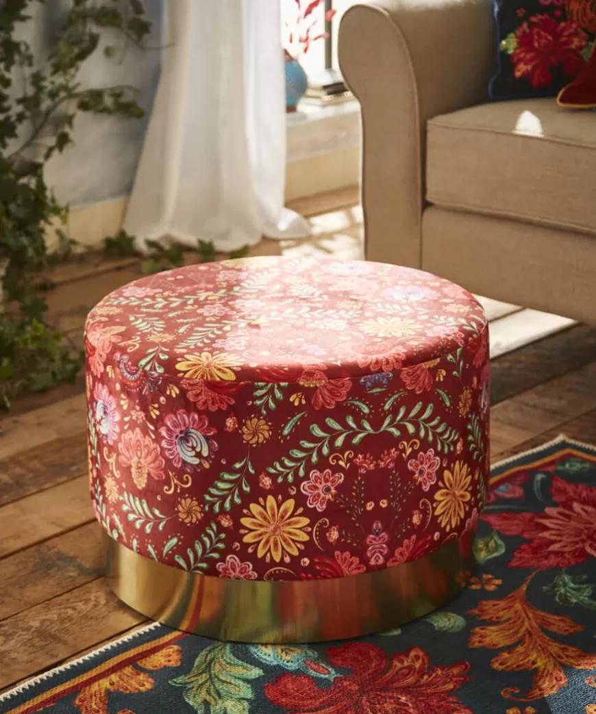 Nature Decor<Joe Browns Statement Floral Footstool