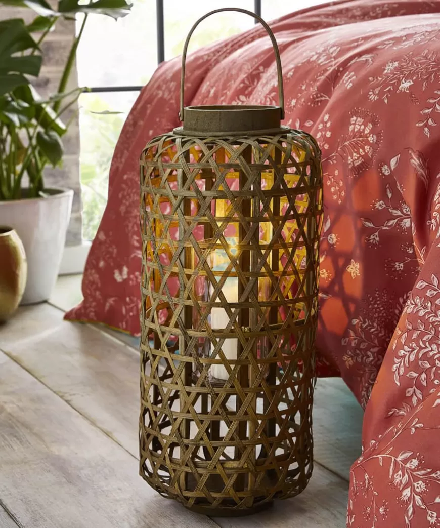 Nature Decor<Joe Browns Statement Wicker Lantern