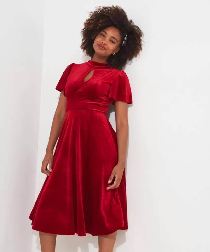 Dresses<Joe Browns Valencia Velour Dress